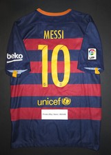 New 2015-2016 Nike Authentic Barcelona Lionel Messi Argentina Jersey Shirt Kit