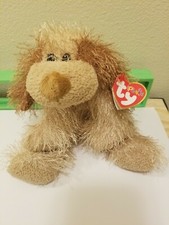 TY Shreds Dog Punkies Plush, 2002, Beanie Baby Stuffed Animal Toy Puppy