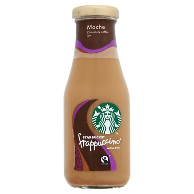Starbucks Frappuccino Mocha 250ml Chocolate Iced Coffee 8er Pack