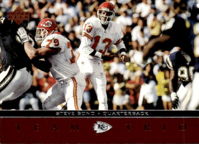 1996 Upper Deck Steve Bono Team Trio TT38