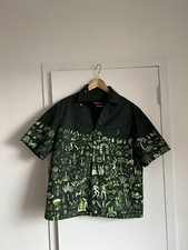 Neil Barrett Milano boxy bowling shirt size M...