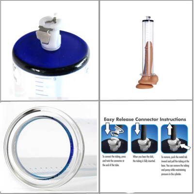 penispump tube Acrylic Vacuum Cylinder for Penis Pump 9 & 12 Inch Enlarger Tube [1.5