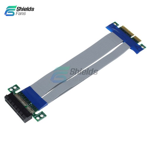 PCI-E 1X 4X 8X 16X Professional Riser Card Ribbon Extender Extension Cable - Bild 2 von 16