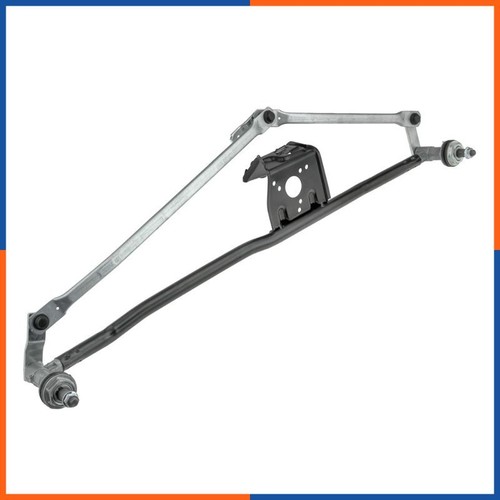 Tringlerie Essuie-glace Avant Compatible VW Caddy III, Touran 2003-2010 – Sans Moteur, Référence 1T1955601