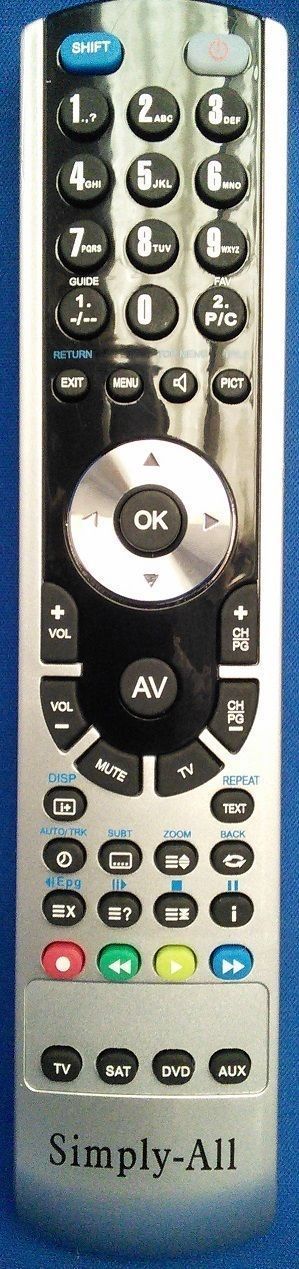 New LG MKJ42519618 Simply-All™ Replacement Remote Control