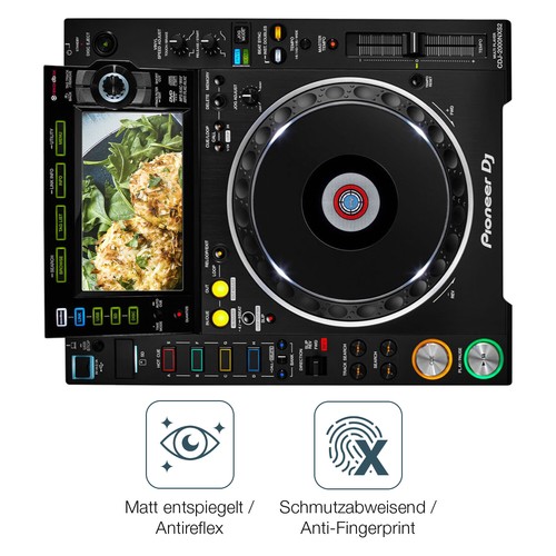 2x Schutzfolie matt für Pioneer CDJ-2000NXS2 Display Displayschutzfolie Folie - Afbeelding 4 van 6