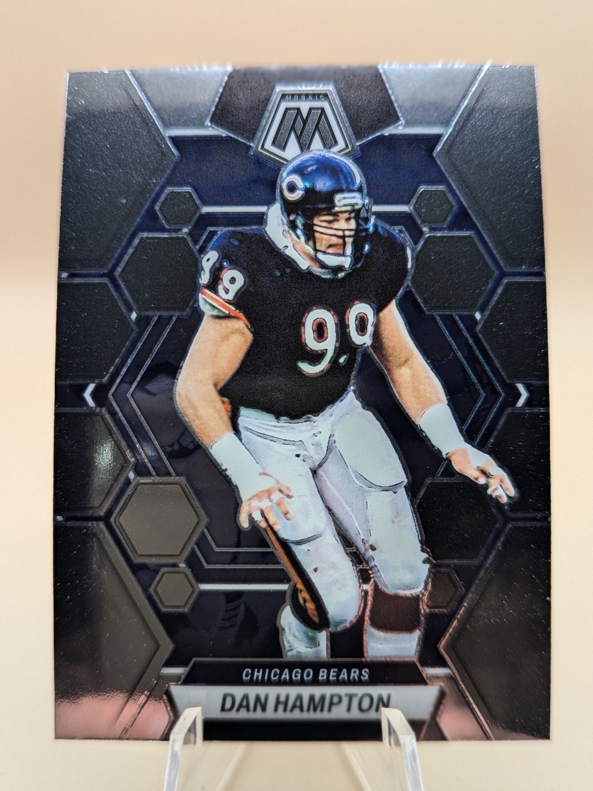 2023 Panini Mosaic Football Dan Hampton card #38 Chicago Bears HOF