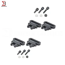 4x 300lb Rifle Sling Mounting Kit 1.25" Quick Detach Sling HD Swivels Base Studs