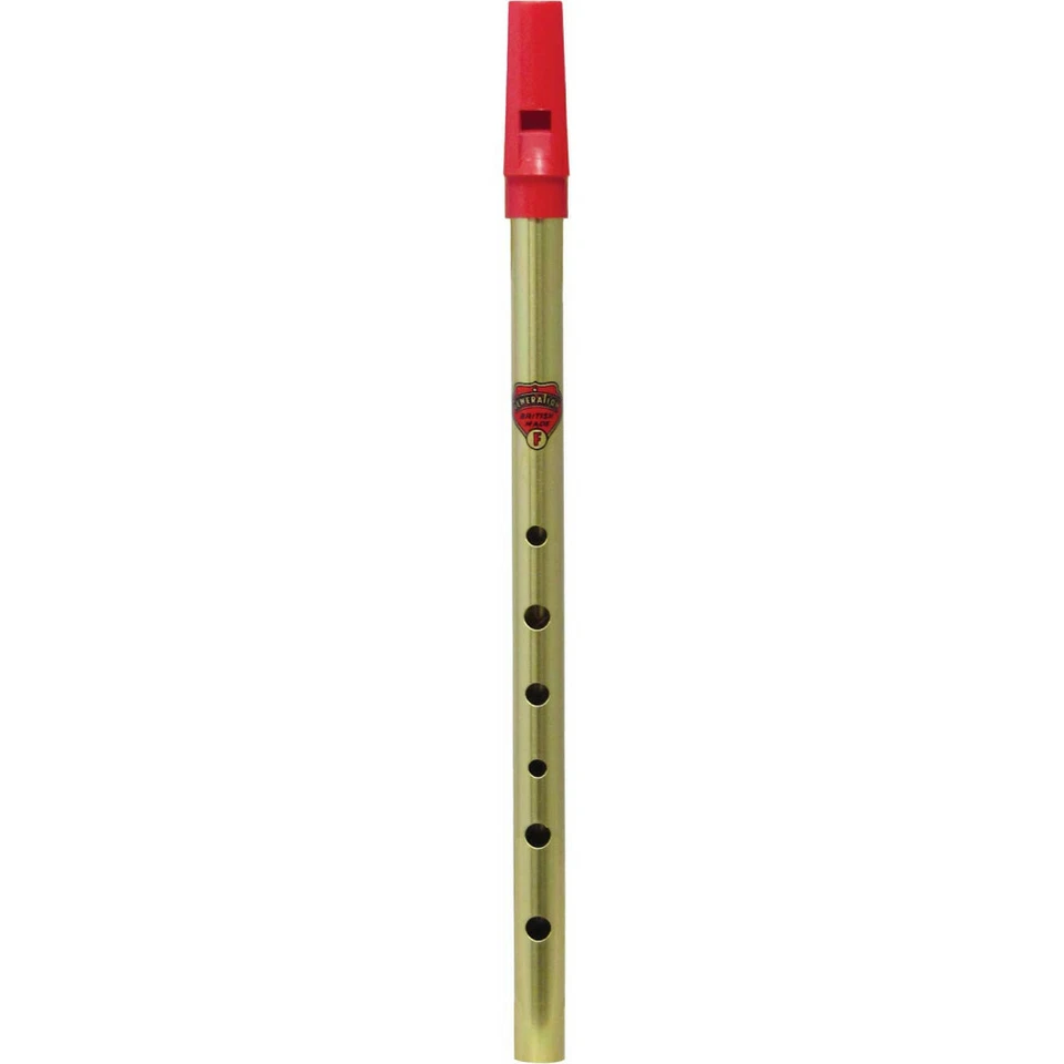 UK Made Generation Brass Body F Tin Penny Whistle
