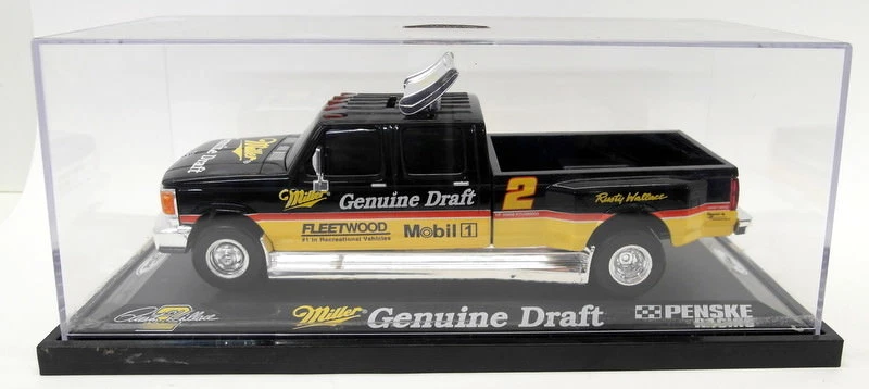 Action 1/24 Scale Diecast WIN Miller Genuine Draft Ford F-150 Crew Cab + Case - Imagen 2 de 4