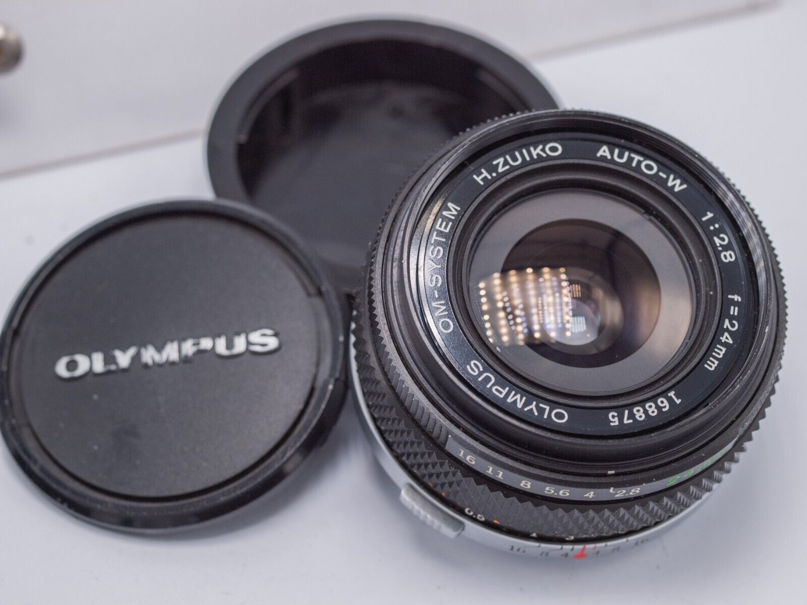 Olympus OM-System H.Zuiko Auto-W 24mm F2.8 Prime Lens SLR & Mirrorless  Cameras