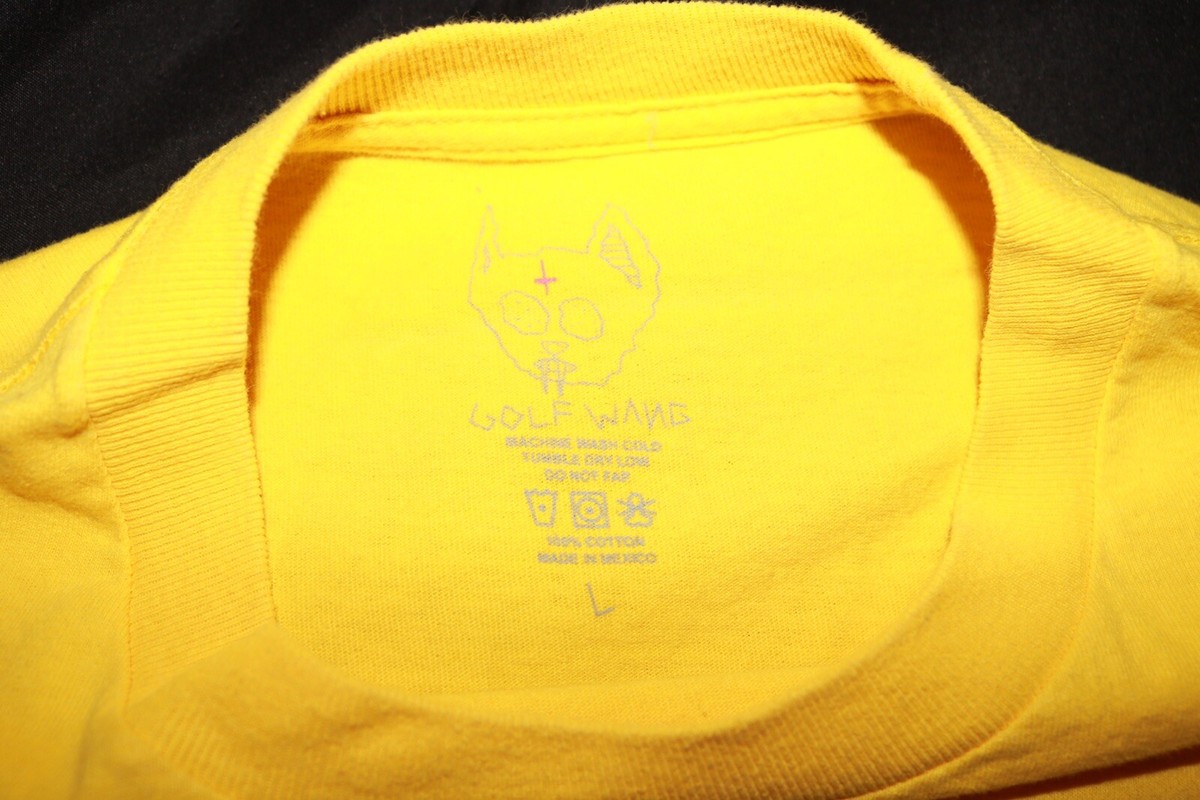 Tyler The Creator Golf Wang Yellow Size Large Shirt | eBay Tyler The Creator Golf Wang Yellow Size Large Shirt | eBay