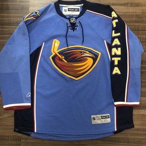 atlanta thrashers blue jersey