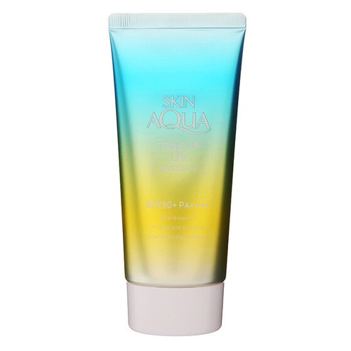 Rohto Skin Aqua Tone Up UV MINT GREEN Essence SPF50+/PA++++ 80g - US Seller - Picture 3 of 3