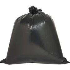 Genuine Joe® 33 Gallon Black Garbage Bags, 33x39, 0.6mil, 60 Bags (GJO03339)