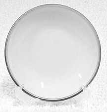 Fukagawa Arita 900P FRUIT/SAUCE BOWL, Porcelain, Hand-Painted Silver Trim, Japan