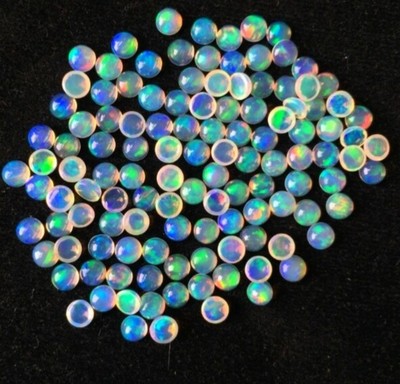 Opal, runde Opal Cabochons, Großhandel Opal Edelstein, natürlicher Opalstein,...