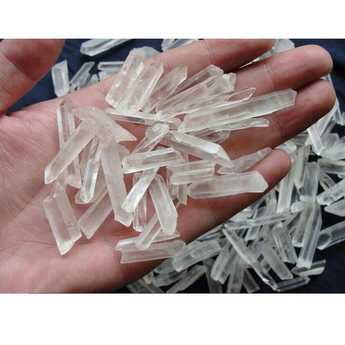 100g Lot Tibet Natural Clear Quartz Crystal Points Terminated Wand Specimen - Picture 2 of 9