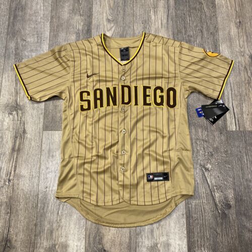 HERREN SMALL San Diego Padres #23 Fernando Tatis Jr. genähtes Trikot