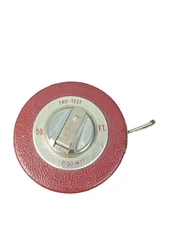 Vintage 50' Tru-Test Hardware Stores~Model P 50 WTT Tape Measure