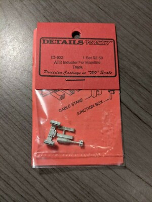 Details West HO #923 Automatic Train Stop (ATS) Inductor -- For Mainline Track