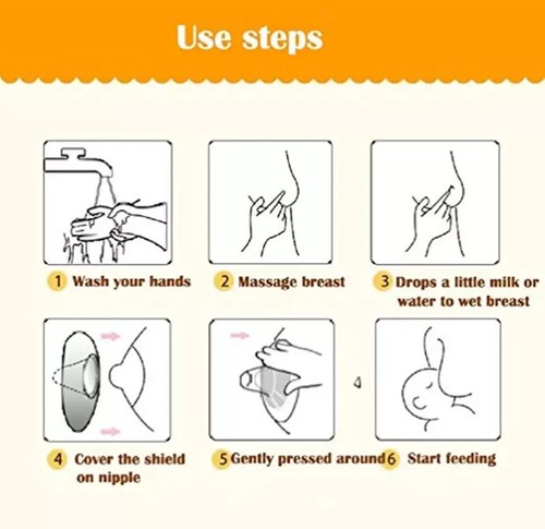 Nipple Shield Premium Nippleshield for Breastfeeding with Latch Difficulties .. - Picture 4 of 6