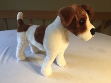 MELISSA AND DOUG PLUSH JACK RUSSELL TERRIER, 19 IN., EUC, 4867