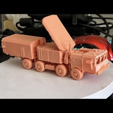 3D printed 1/72 Russia"S-400 air defense system 92N6E fire control radar" model