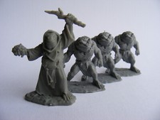 Tsathar Priest & Toadman Warriors DnD Warhammer Mordheim Lustria Slann