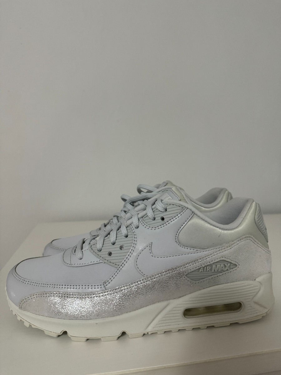 air max 90 platinum white