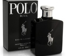 Polo Black by Ralph Lauren for Men 4.2 oz Eau de Toilette Spray NIB Sealed