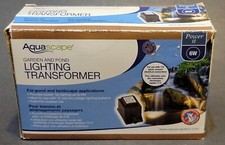 Aquascape Garden  Pond Lighting Transformer 6w Outdoor 12v Low Voltage 98375