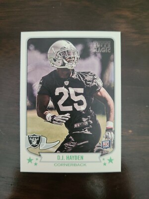 2013 Topps Magic D.J. Hayden RC #151 Oakland Raiders Rookie