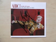 Martin Fry autograph signed CD booklet "ABC - Look of Love - The Very Best of"