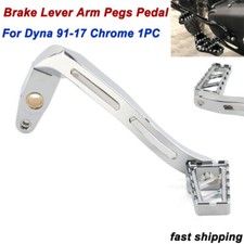 Kit de pedales de clavijas de brazo de palanca de freno para Harley Dyna Street Bob 1991-2017 Fat Bob FXDF