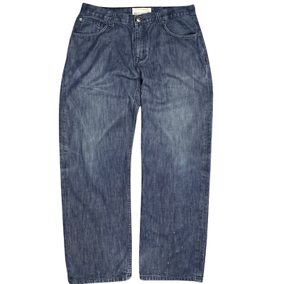 Ecko Unltd Jeans Men's Baggy Relaxed Denim 36x32*  Blue Skater Y2K Retro Grunge