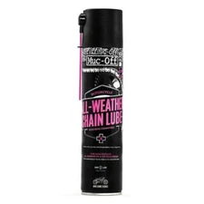 Muc-Off All Weather Motorcycle Chain Lube Motorbike Scooter Lubricant 400ml