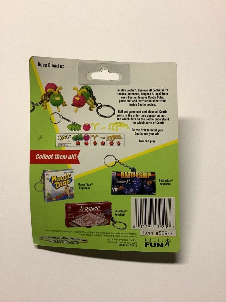 Milton Bradley Cootie Key Chain | eBay