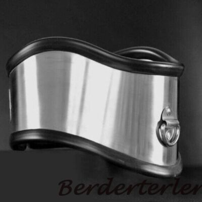Bondage Neck Collar Posture Strict Choker Corset Straighten Up Lockdown Slave SM