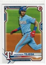 2021 Bowman Baseball #33 Anderson Tejada  Rookie Card RC