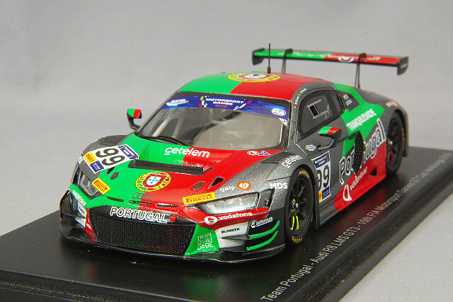 Spark S6315 1/43 AUDI R8 LMS GT3 NO.99 FIA MOTORSPORT GAMES GT VALLELUNGA 2019 Spark S6315 1/43 AUDI R8 LMS GT3 NO.99 FIA MOTORSPORT GAMES GT VALLELUNGA 2019