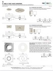 2IN ROUND FAST JACK CANOPY W/O TRANSFORMER BRONZE PureEdge Lighting FJC-2RD-BZ