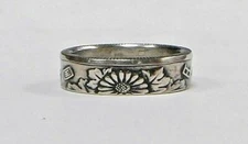 "Sealed" 50 YEN JAPANESE COIN from Japan RING SIZE 3-8  Whats your size ?