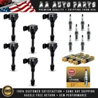 6 Ignition Coils & 6 NGK Platinum Spark Plugs for Nissan Frontier 2005-2019 4.0L