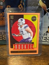 2023 PANINI LEGACY FOOTBALL PETER SKORONSKI ROOKIE /199 ORANGE BORDER #176