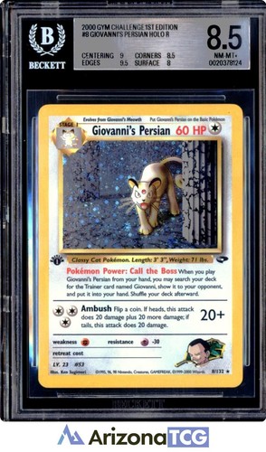Giovanni's Persian (1st Edition) graded BGS 8.5 for sale on eBay