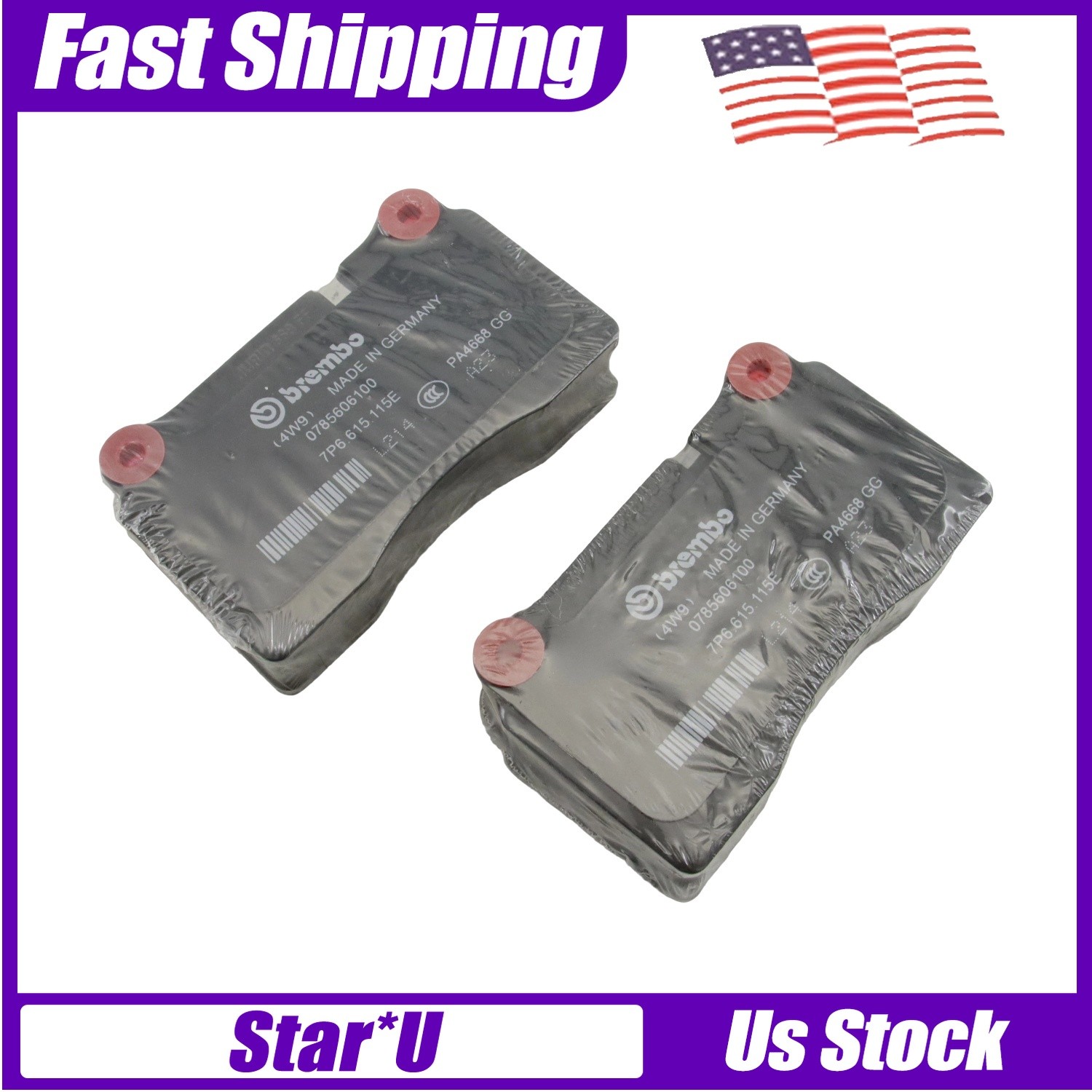 Aston Martin DB9 2004-2012 Front Brake pad kits Set P/N 7G432D007AA