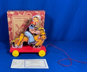 FISHER PRICE TOYS INC. POPEYE COWBOY NO. 990705