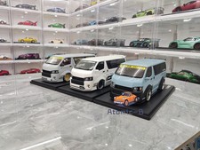 IG 1/18 Toyota TSD WORKS HIACE Resin Model Car Hobby Ornaments Toys Gift