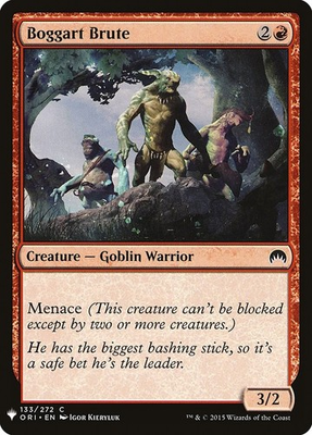#ad #ad Boggart Brute The List 133 MTG NM $1.55